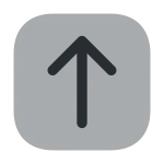 Arrow Up 1 SVG Icon